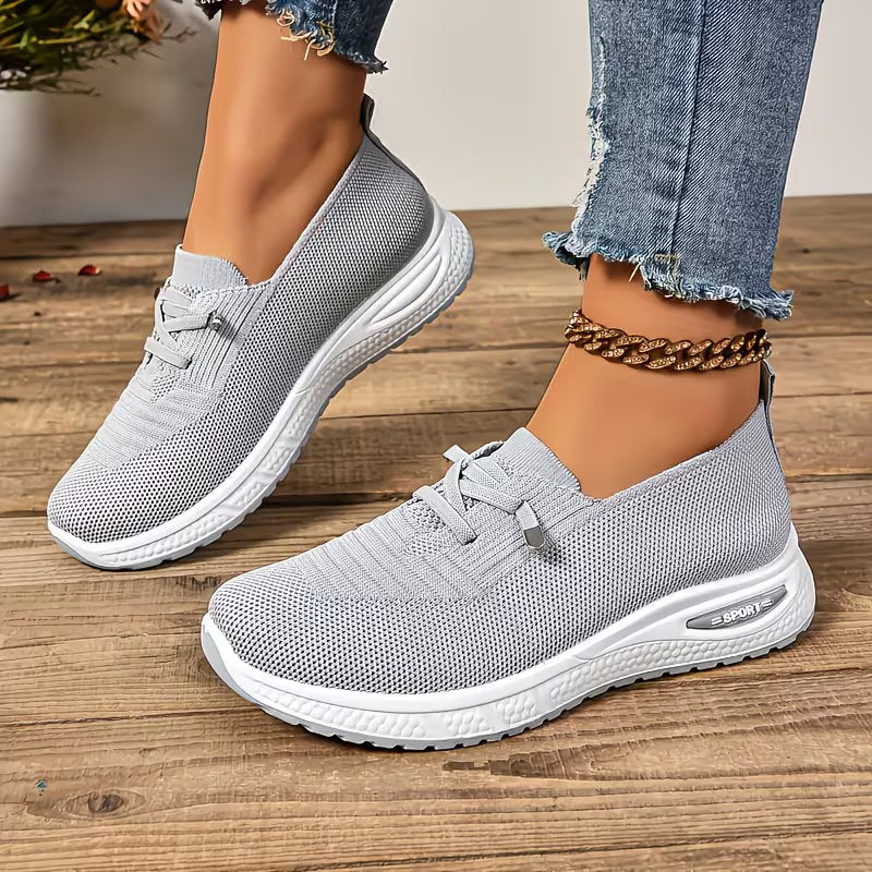 💥 Mega Sale - 50% OFF Best Sellers Today Only! 💥Women's Fashion Lace-Up Mesh Sneakers – Breathable Casual Sport Shoes