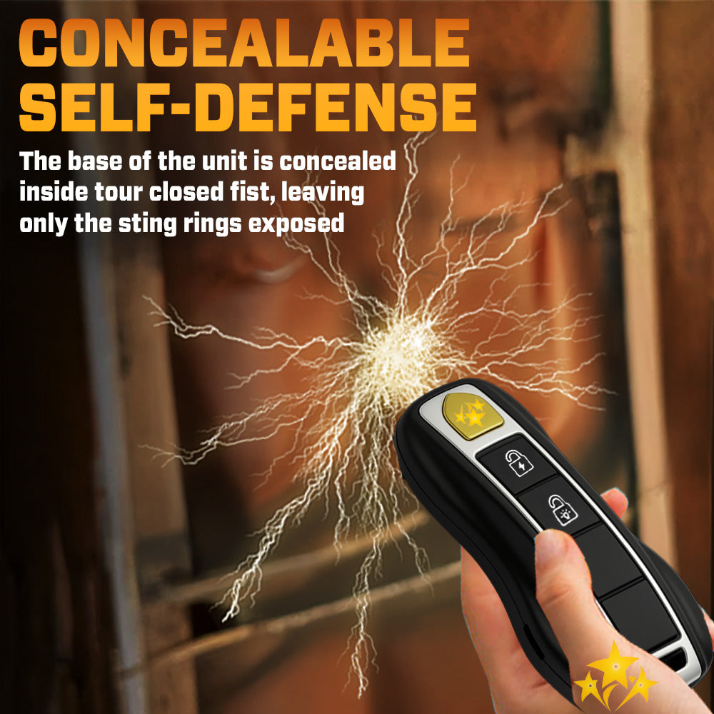 🎉 Flash Sale 75% OFF 🛡️ 2026 Limited VORTAC V57 Stun Flashlight Car Key