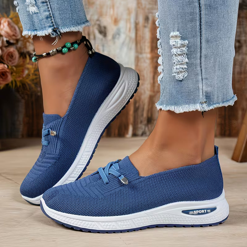 💥 Mega Sale - 50% OFF Best Sellers Today Only! 💥Women's Fashion Lace-Up Mesh Sneakers – Breathable Casual Sport Shoes
