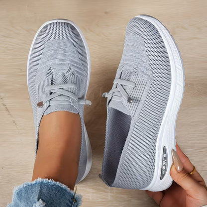 💥 Mega Sale - 50% OFF Best Sellers Today Only! 💥Women's Fashion Lace-Up Mesh Sneakers – Breathable Casual Sport Shoes