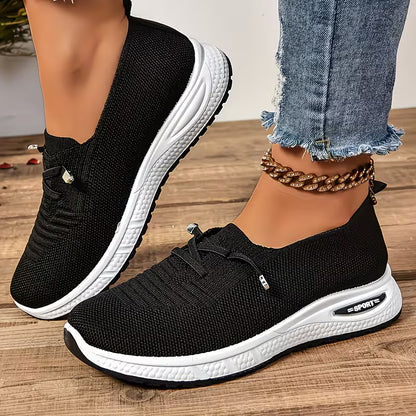 💥 Mega Sale - 50% OFF Best Sellers Today Only! 💥Women's Fashion Lace-Up Mesh Sneakers – Breathable Casual Sport Shoes