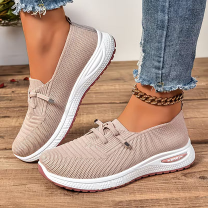 💥 Mega Sale - 50% OFF Best Sellers Today Only! 💥Women's Fashion Lace-Up Mesh Sneakers – Breathable Casual Sport Shoes