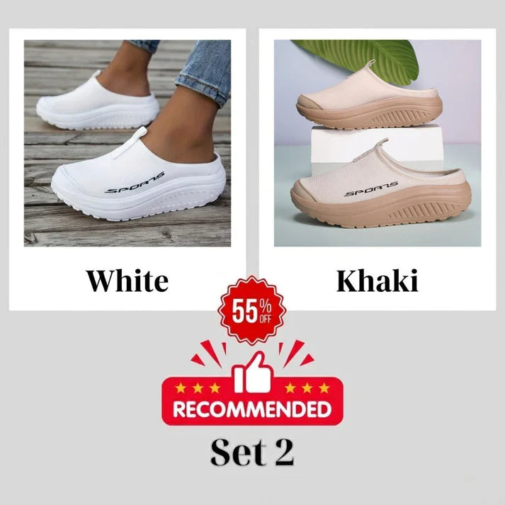 🔥Best Seller-Last Day Sale 60% OFF🔥Summer Thick Soled Women'S Hooded Slippers, Anti-slip and Wear-Resistant